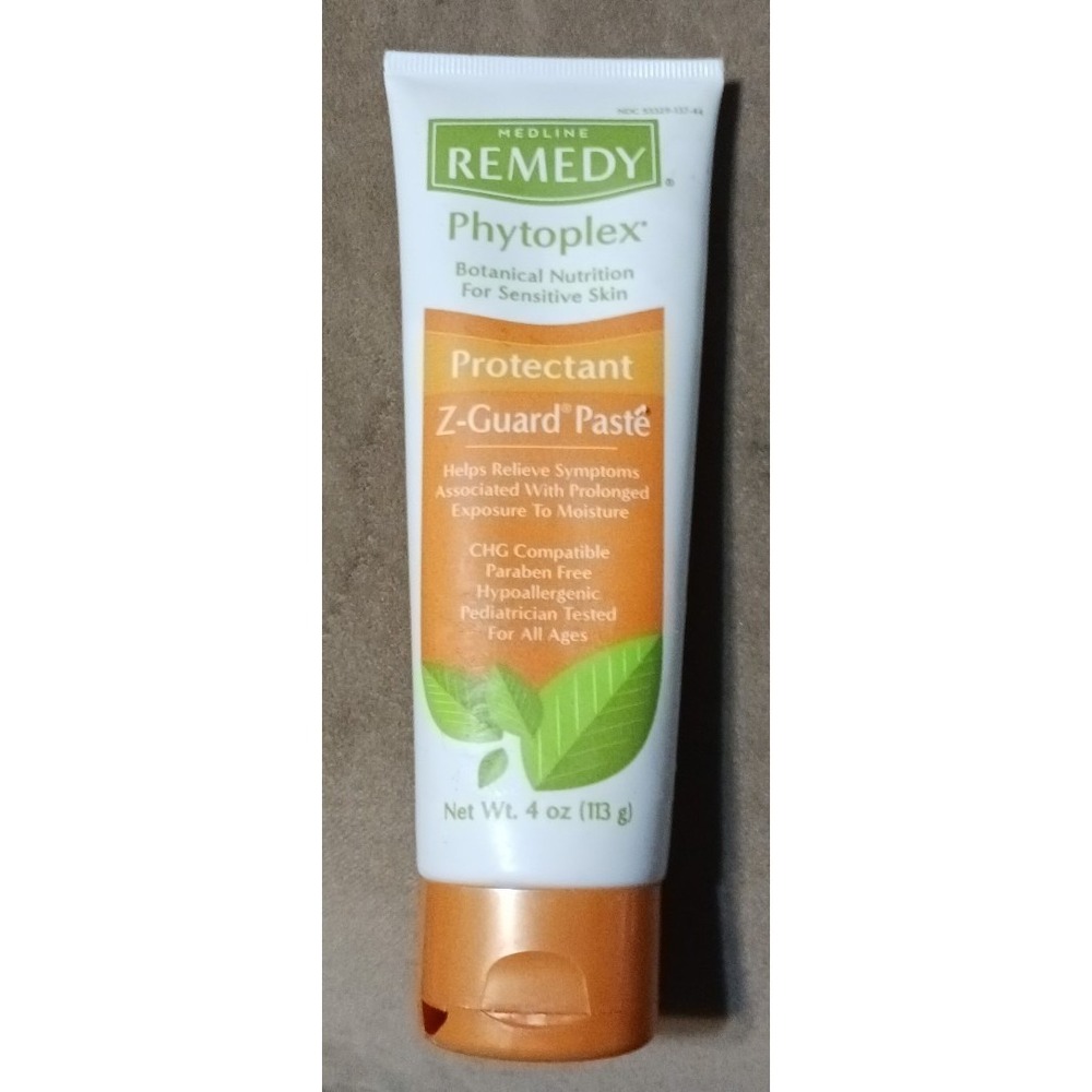 NEW Medline Remedy Phytoplex Z-Guard Skin Protectant Paste